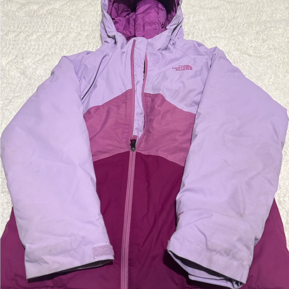 The North Face Lavender and Magenta Jacket